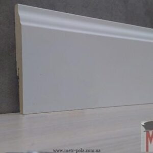 Плинтус МДФ белый Laccato bianco 108X16  028MC108X16/2P6