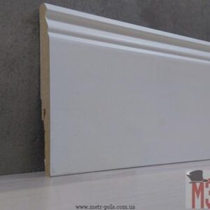 Плинтус МДФ белый Laccato bianco 118X16  028MC118X16/2P5