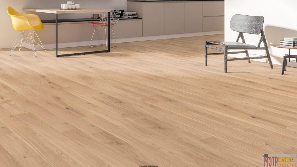 Паркетна дошка ялинка 90* Weitzer Parkett WP 475 Дуб "Pure"